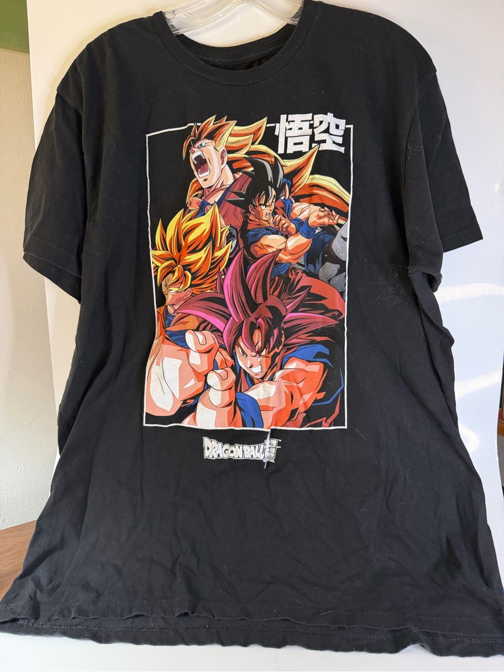 Dragon Ball Z Black Graphic Tee with Goku Artwork